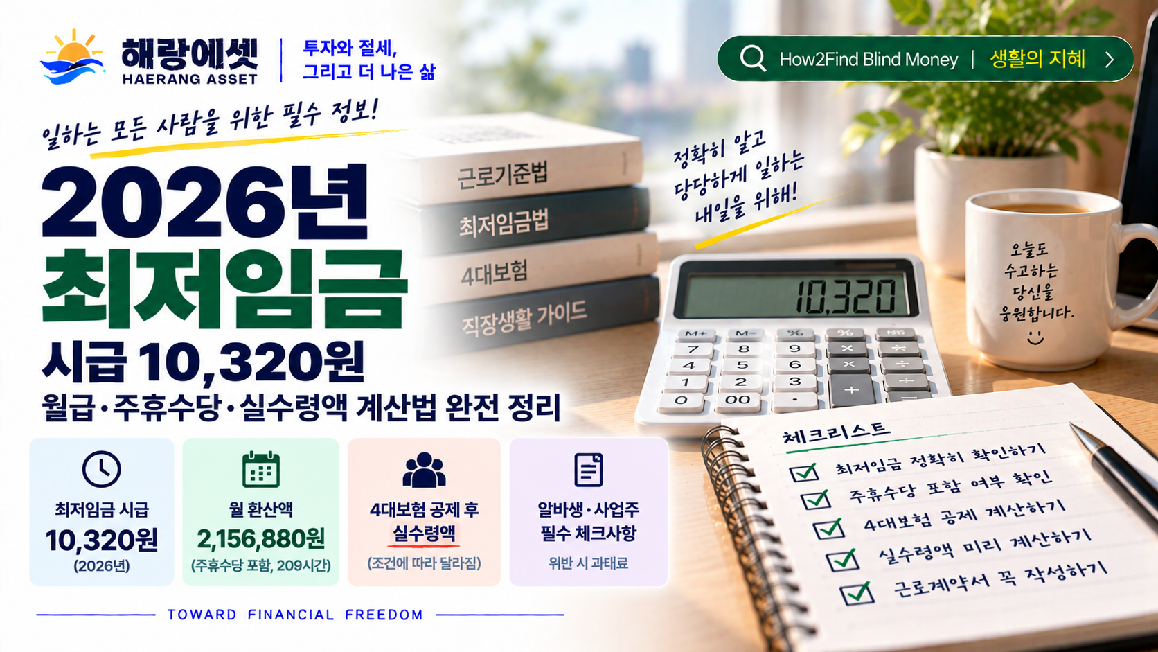 2026년 최저임금 완벽 가이드