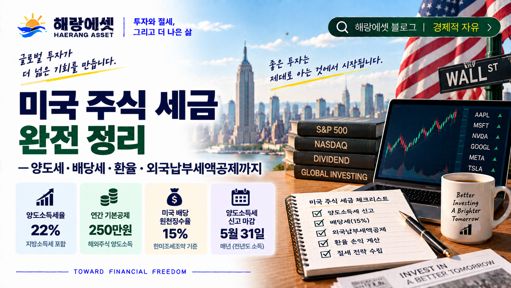 미국 주식 세금 완전 정리