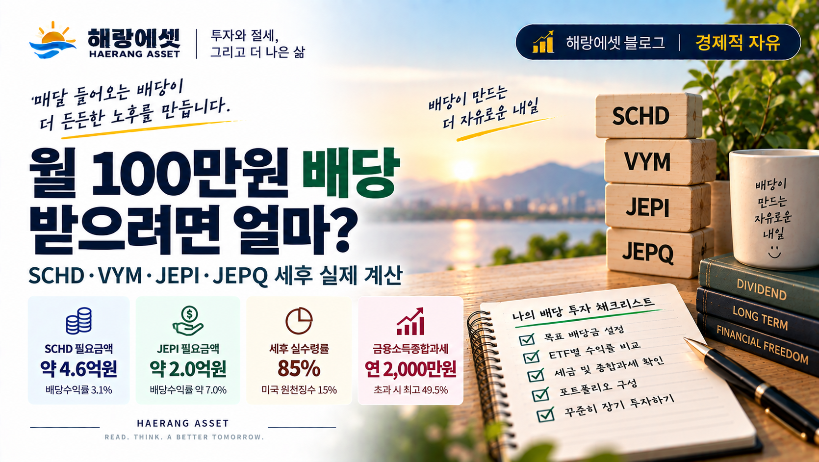 월 100만원 배당 투자 가이드